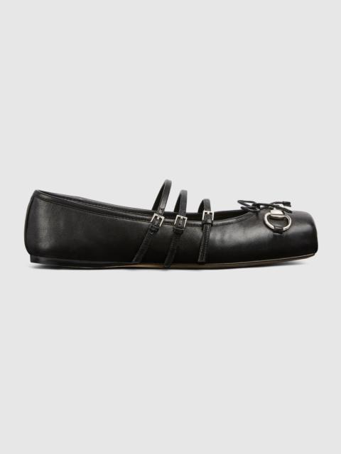 GUCCI Women's Gucci Horsebit ballet flat