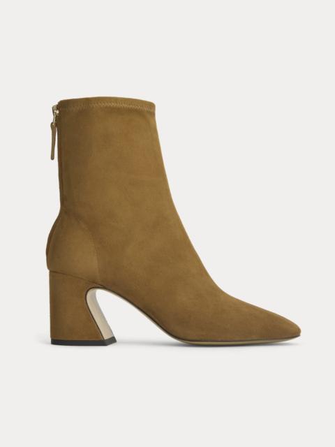EVERLANE LEATHER CURVED-HEEL BOOT
