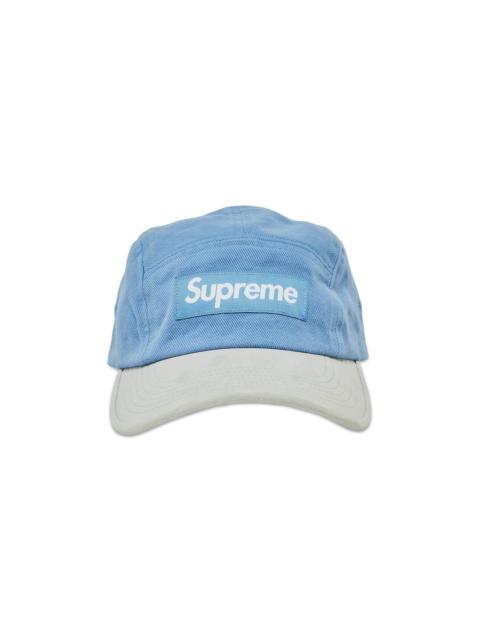 Supreme Suede Visor Camp Cap 'Light Blue'