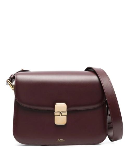 A.P.C. A.p.c. Grace Leather Shoulder Bag