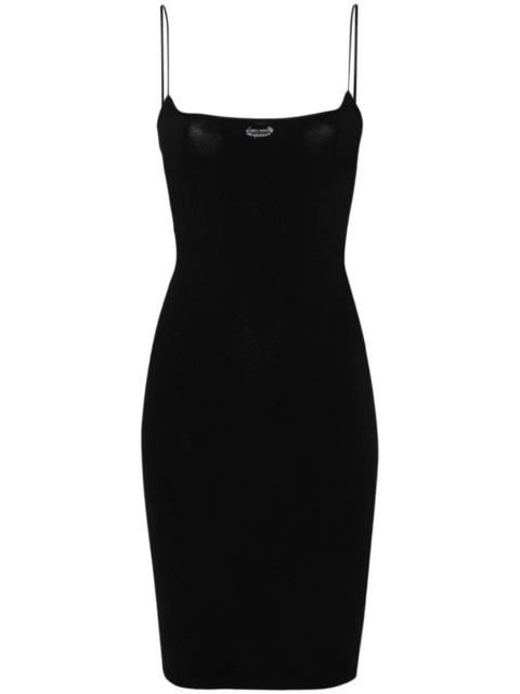 DSQUARED2 logo-plaque knit minidress