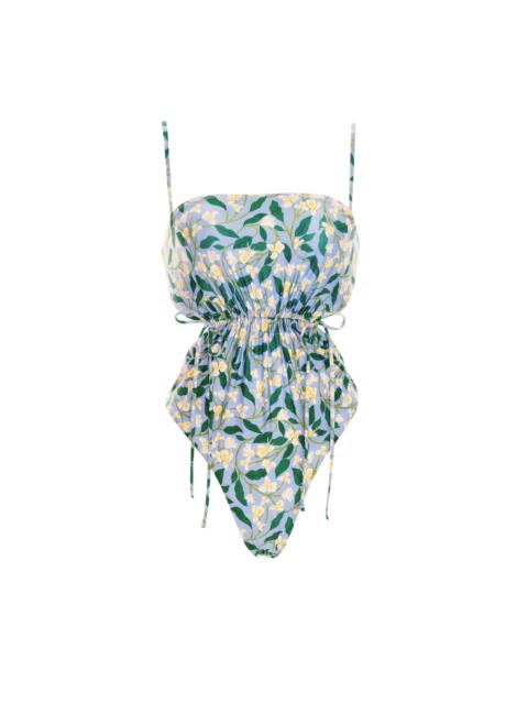 Agua by Agua Bendita Azul Dos Gardenias Celeste One Piece