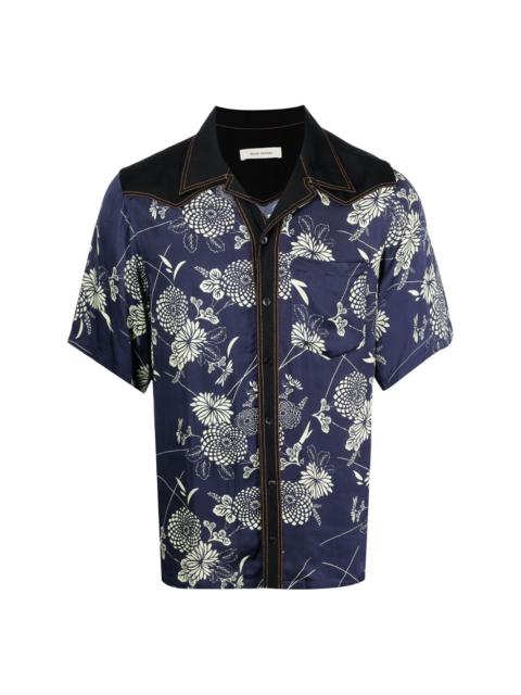 WALES BONNER floral-print shirt