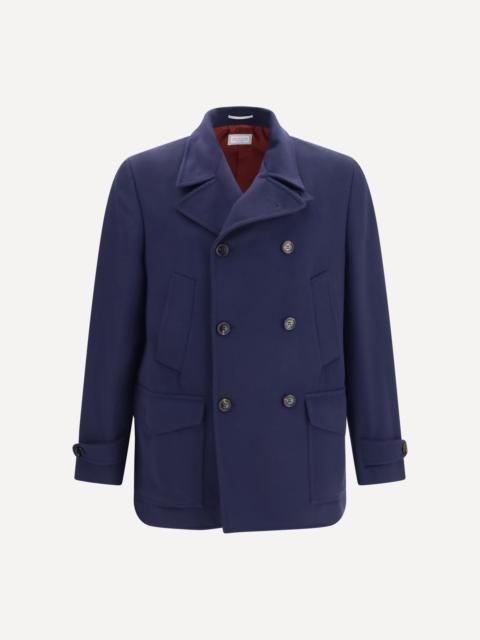 Brunello Cucinelli Double-breasted wool Coat