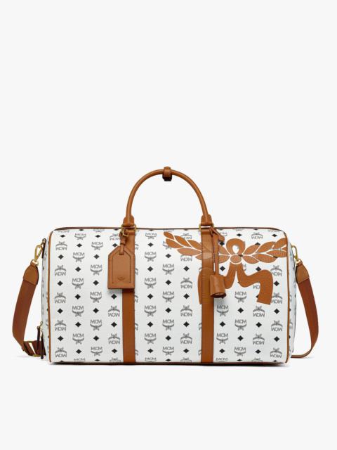 MCM Ottomar Weekender Bag in Mega Laurel Visetos