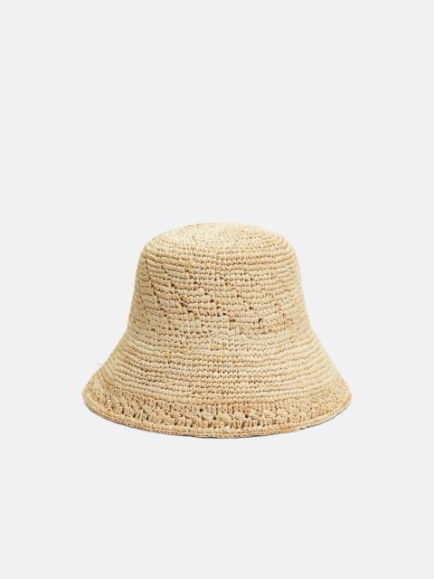 Vince Straw Bucket Hat