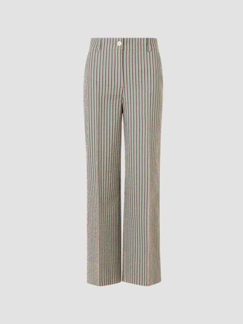AKRIS Women's Chiara Seersucker Crop Pants - Multi