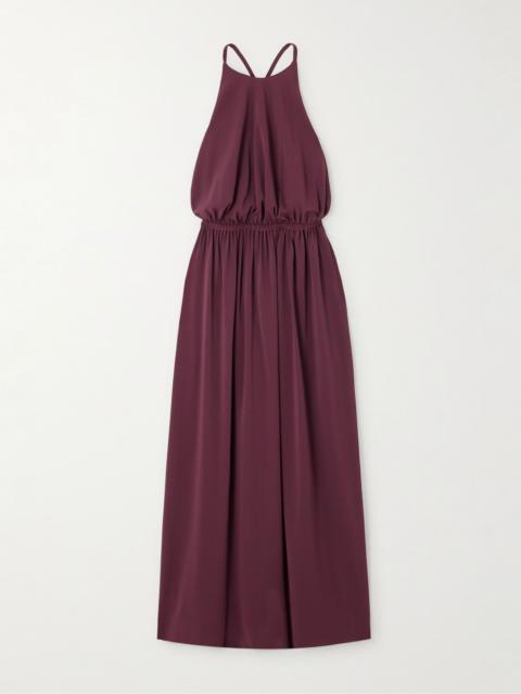 ERES Ines jersey midi dress Burgundy
