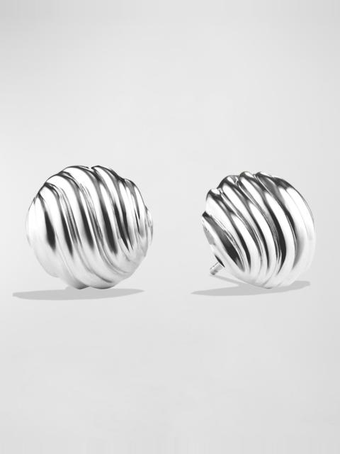DAVID YURMAN 14mm Sculpted Cable Earrings