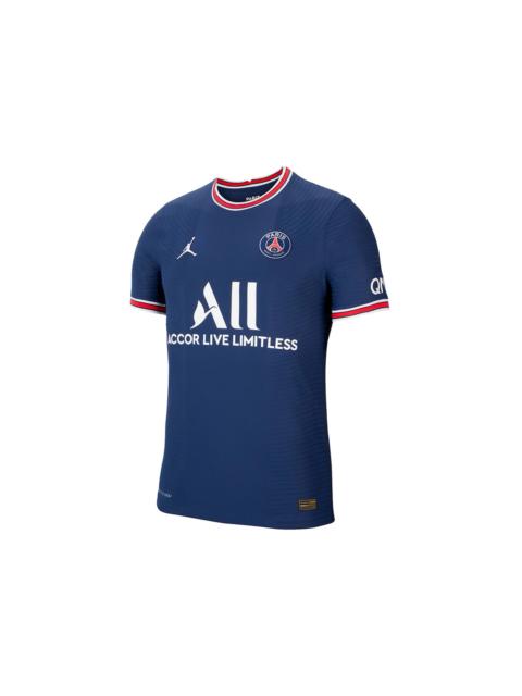 Jordan Jordan Paris Saint-Germain Home Vapor Match Shirt 2021-22 With Messi 30 Printing Jersey Midnight Nav