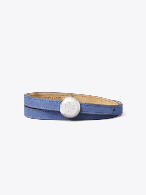 TORY BURCH Romy Reversible Suede Belt