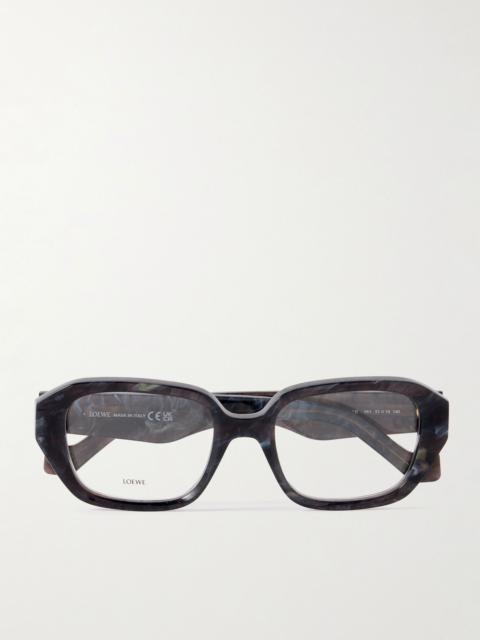 Loewe Anagram Geometric Acetate Glasses Gray