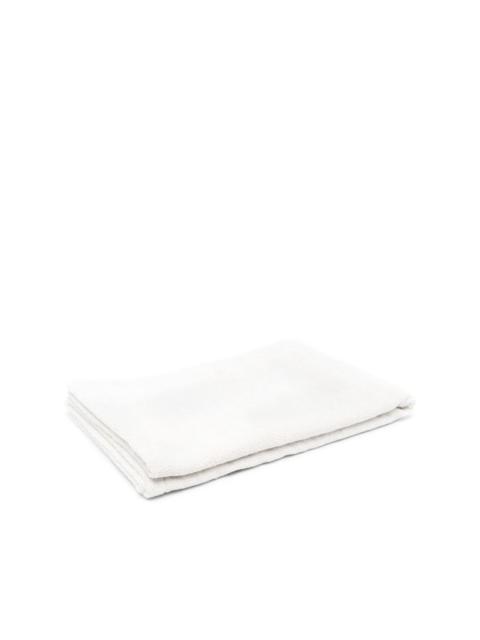 Yohji Yamamoto logo-embroidered bath towel