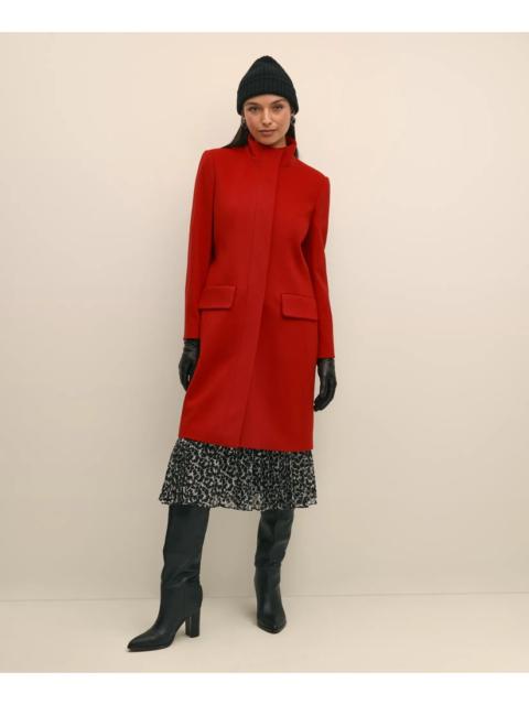Brooks Brothers Brushed Wool Coat