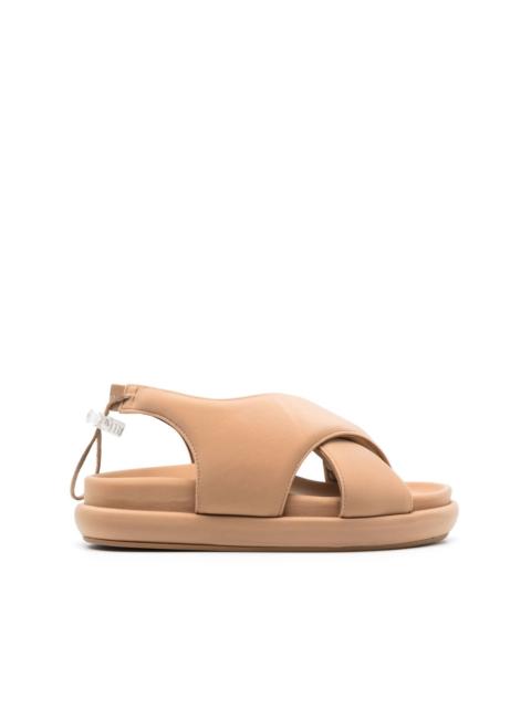 GIABORGHINI padded-design sandals