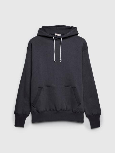 Warehouse & Co. 450 Loopwheel Hoodie in Ink Black