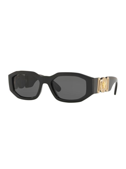 VERSACE Men's Geometric Propionate Sunglasses