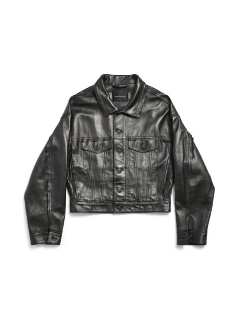 BALENCIAGA Women's Boxy Jacket in Black