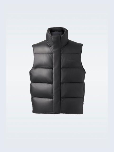 MACKAGE KELLAN-Z Quilted down puffer vest with stand collar