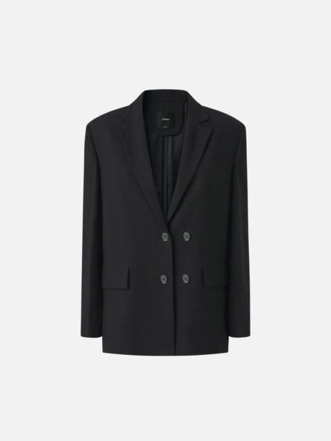 PINKO CANVAS BLAZER JACKET WITH BUTTONS