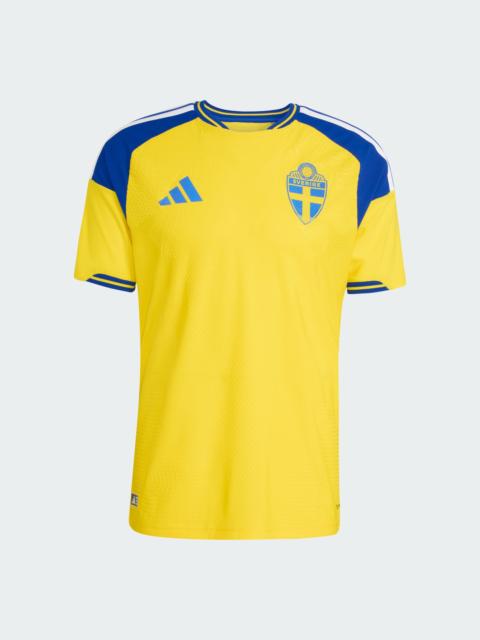 adidas Sweden 26 Home Authentic Jersey
