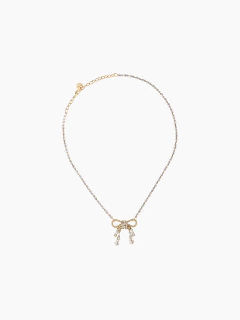 Miu Miu Pendant necklace with crystals