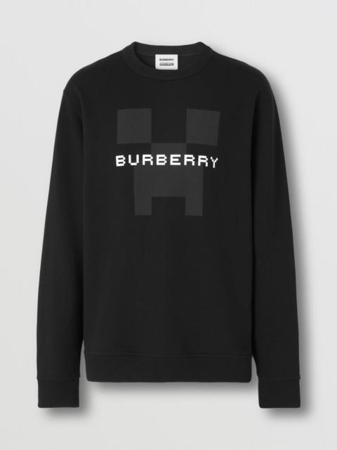 Burberry Logo Print Cotton Sweatshirt