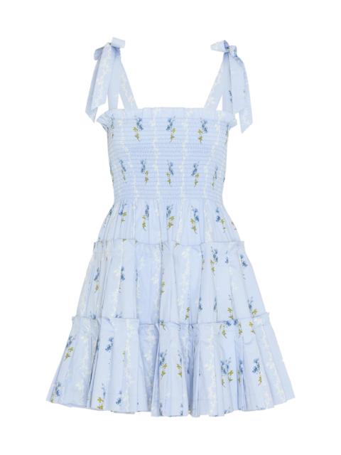 Hill House Home Women's The Ribbon Charlotte Nap Dress - Bluebell Waltz