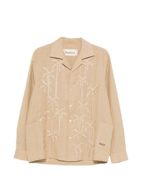 baziszt palm-tree shirt