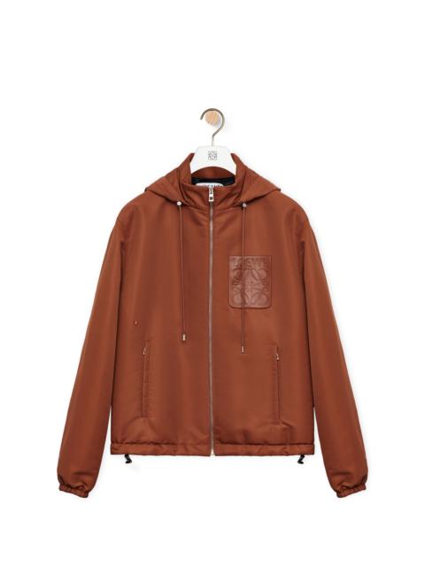 Loewe Hooded padded jacket in nylon