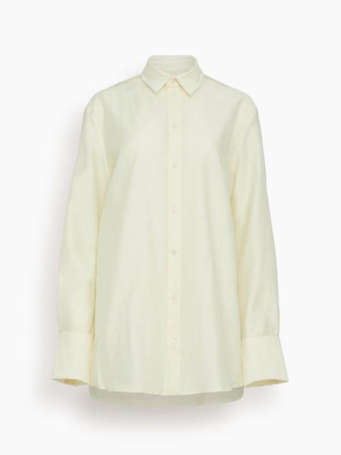 LA COLLECTION Adam Shirt in Off White