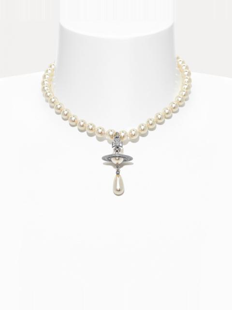 Vivienne Westwood ONE-ROW PEARL DROP CHOKER