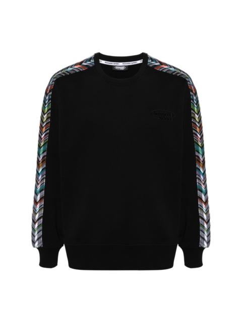 Missoni zigzag-woven detail sweatshirt