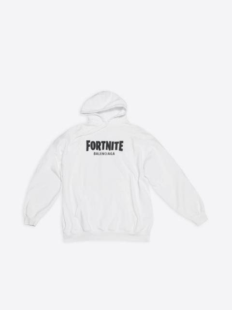 BALENCIAGA Fortnite©2021 Hoodie Medium Fit in White