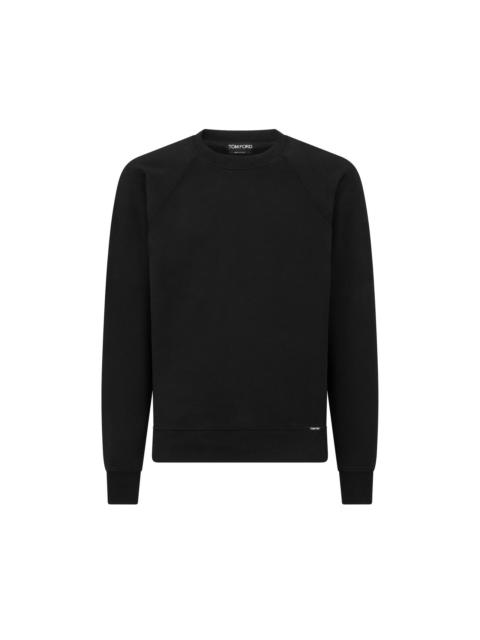 TOM FORD COTTON CREW NECK SWEATSHIRT