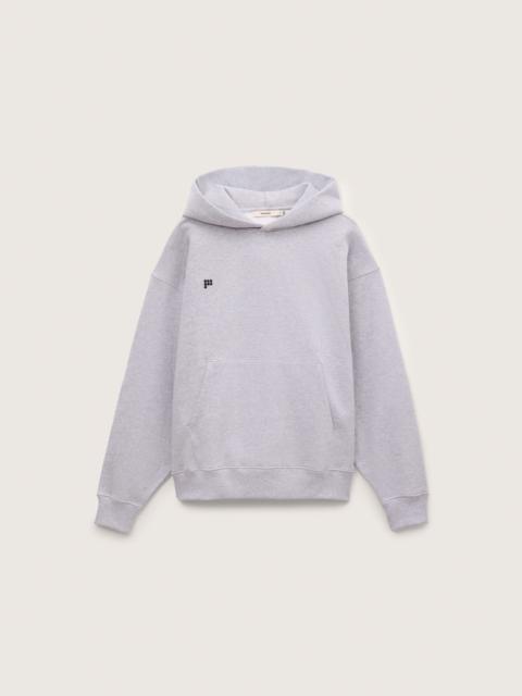 PANGAIA Mens Heavyweight Hoodie - Grey Marl