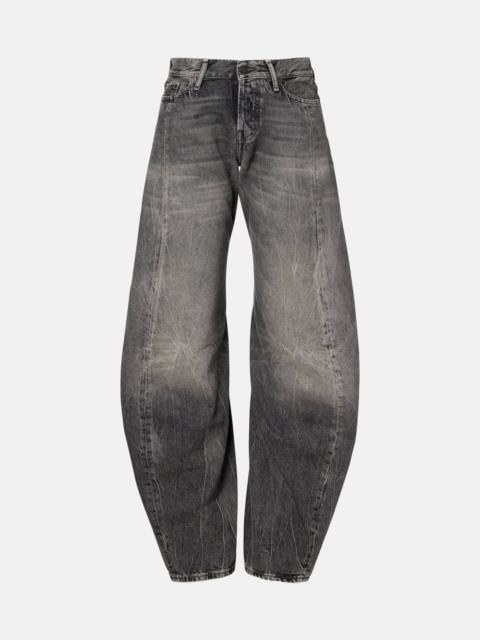 Acne Studios 2006 low-rise barrel-leg jeans