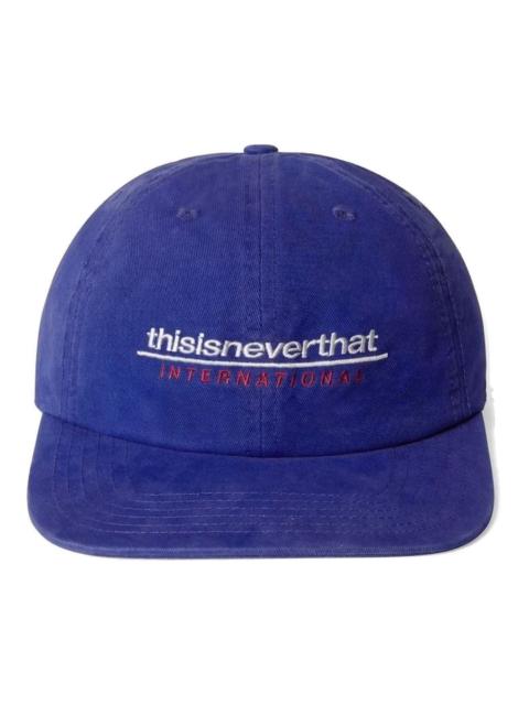 thisisneverthat® International Logo Cap