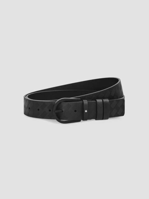 Montblanc Men's Reversible Leather Belt - Brown