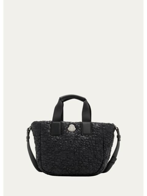 Moncler Mini Caradoc Textured Tote Bag