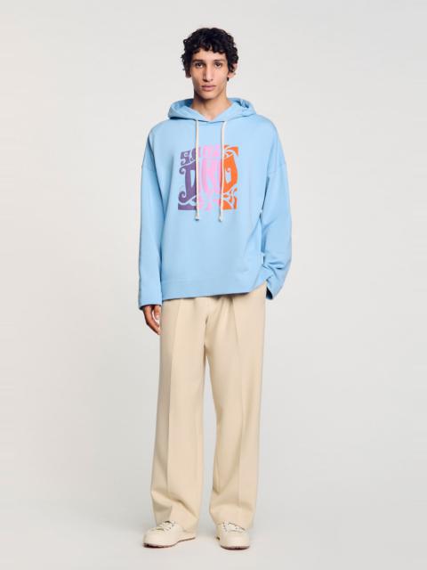 Sandro HOODED SWEATSHIRT