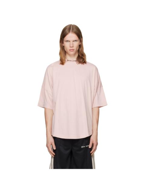 Palm Angels Pink Classic Logo Over T-shirt
