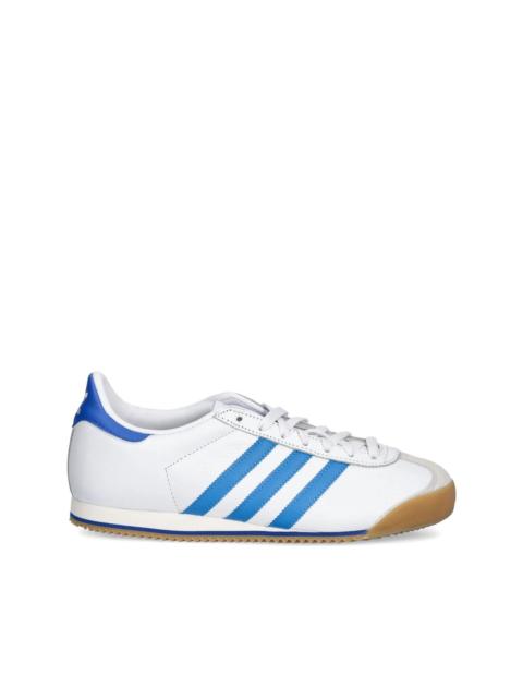 adidas K74 leather three-stripe sneakers