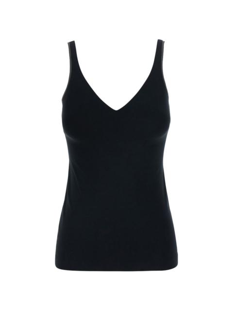 Brunello Cucinelli Monili-trim V-neck vest top