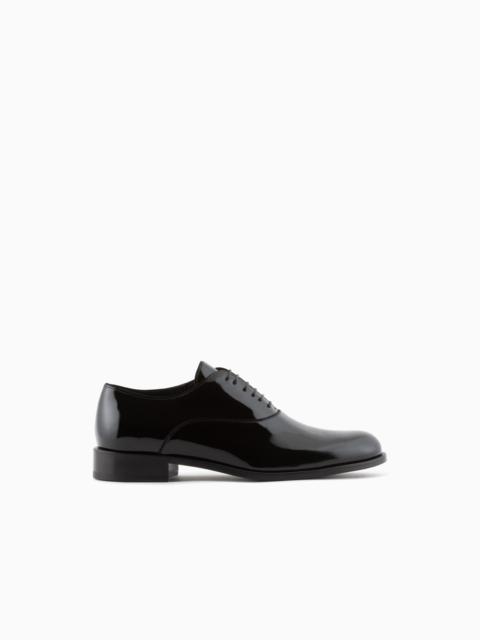GIORGIO ARMANI Patent leather Oxfords
