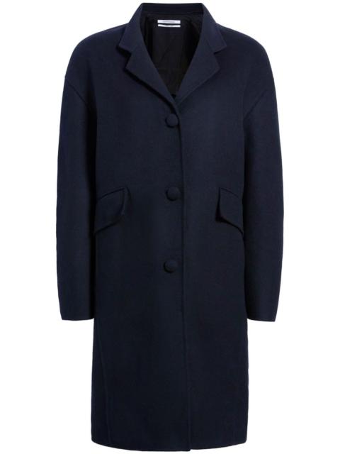 Another Tomorrow wool cocoon coat