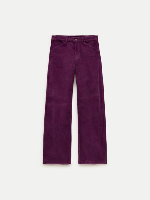 J.CREW Zoe barrel pant in stretch corduroy