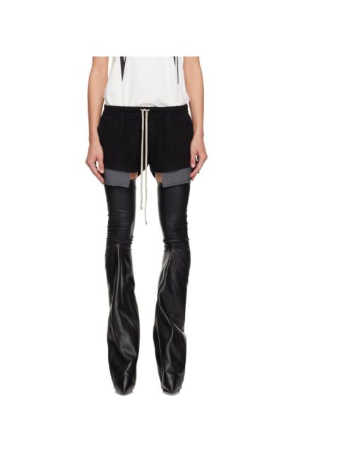 Rick Owens DRKSHDW Black Concordians Fog Boxers Shorts