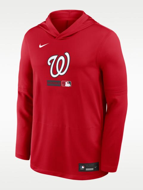 Nike Washington Nationals Authentic Collection Men's Nike Dri-FIT MLB Long-Sleeve Hooded Top