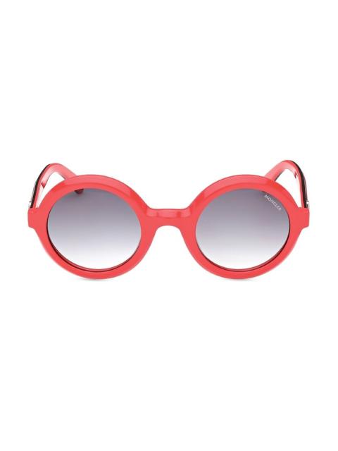 Moncler Moncler-Orbit 50MM Round Sunglasses